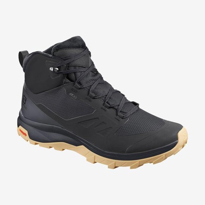 Salomon Shoes Outsnap Cswp Black Ebony Gum1a
