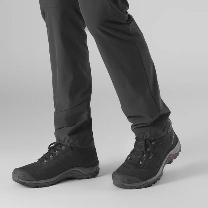 Salomon Shoes Shelter Cs Wp Black Ebony Black