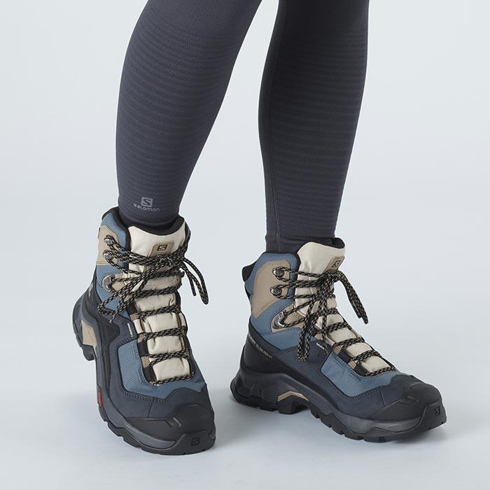 Salomon Shoes Quest Element Gtx W Ebony Rainy Da